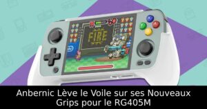 Anbernic Lève le Voile sur ses Nouveaux Grips pour le RG405M