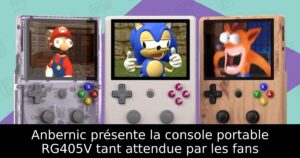 Anbernic présente la console portable RG405V tant attendue par les fans