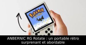 ANBERNIC RG Rotate : un portable rétro surprenant et abordable