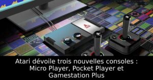 Atari dévoile trois nouvelles consoles : Micro Player, Pocket Player et Gamestation Plus