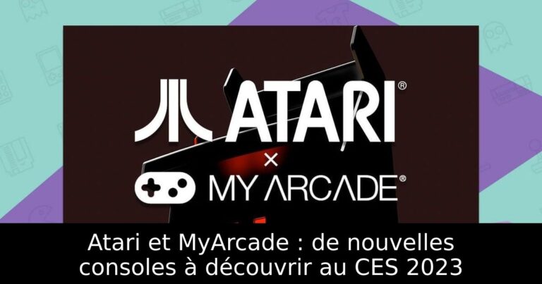 Atari et MyArcade : de nouvelles consoles à découvrir au CES 2023