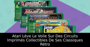 Atari Lève Le Voile Sur Des Circuits Imprimés Collectibles De Ses Classiques Rétro