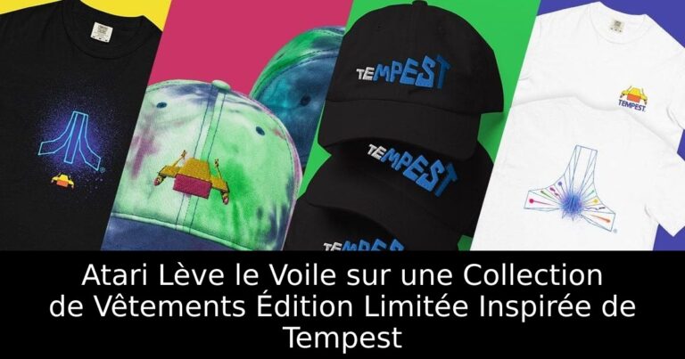 Atari Lève le Voile sur une Collection de Vêtements Édition Limitée Inspirée de Tempest