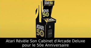 Atari Révèle Son Cabinet d'Arcade Deluxe pour le 50e Anniversaire