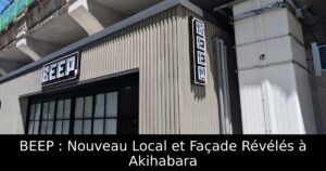 BEEP : Nouveau Local et Façade Révélés à Akihabara