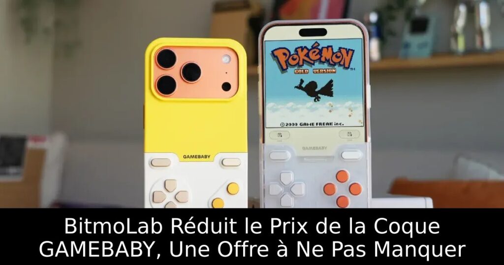 BitmoLab Réduit le Prix de la Coque GAMEBABY, Une Offre à Ne Pas Manquer