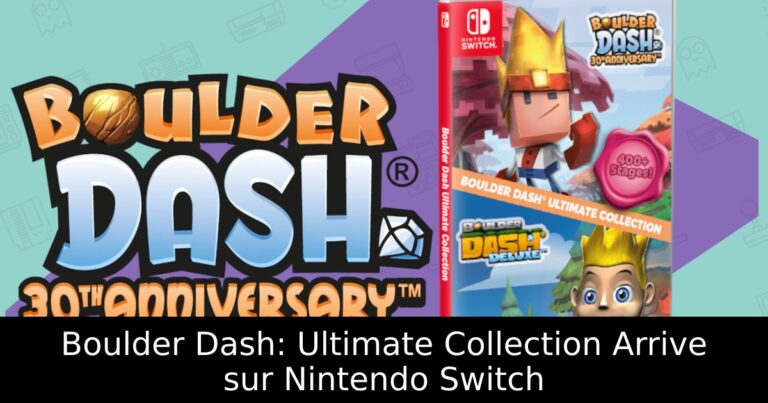 Boulder Dash: Ultimate Collection Arrive sur Nintendo Switch