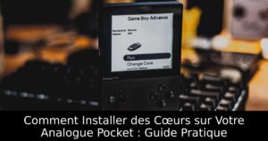Comment Installer des Cœurs sur Votre Analogue Pocket : Guide Pratique