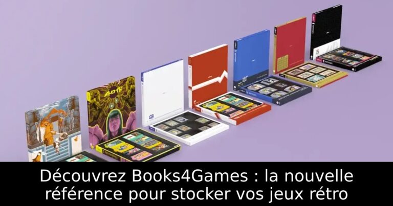 Découvrez Books4Games : la nouvelle référence pour stocker vos jeux rétro