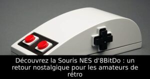 Découvrez la Souris NES d'8BitDo : un retour nostalgique pour les amateurs de rétro