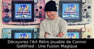 Découvrez l'Art Rétro Jouable de Connor Gottfried : Une Fusion Magique