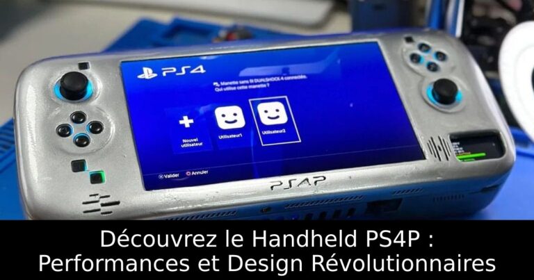 Découvrez le Handheld PS4P : Performances et Design Révolutionnaires