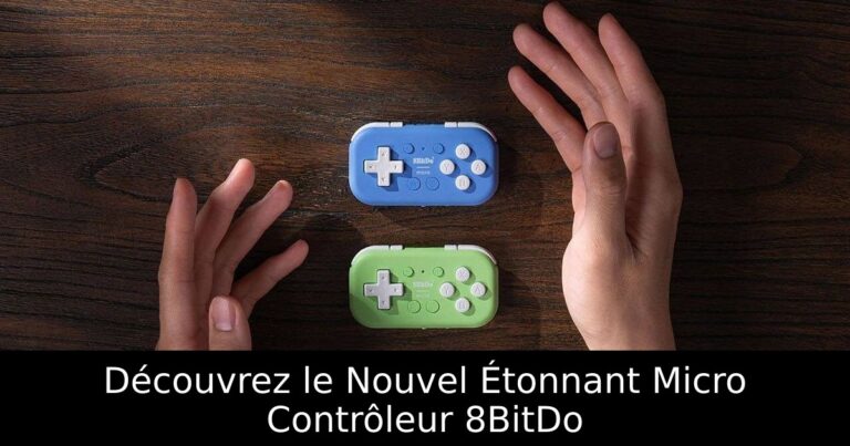 Découvrez le Nouvel Étonnant Micro Contrôleur 8BitDo