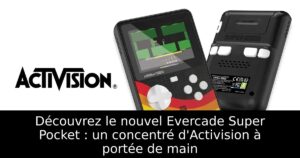 Découvrez le nouvel Evercade Super Pocket : un concentré d'Activision à portée de main
