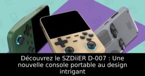 Découvrez le SZDiiER D-007 : Une nouvelle console portable au design intrigant