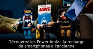 Découvrez les Power Idolz : la recharge de smartphones à l'ancienne