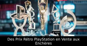 Des Prix Rétro PlayStation en Vente aux Enchères