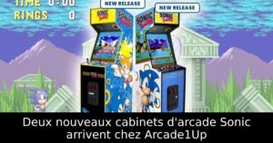 Deux nouveaux cabinets d'arcade Sonic arrivent chez Arcade1Up