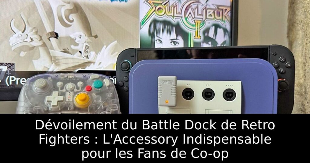 Dévoilement du Battle Dock de Retro Fighters : L'Accessory Indispensable pour les Fans de Co-op