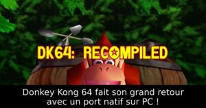 Donkey Kong 64 fait son grand retour avec un port natif sur PC !