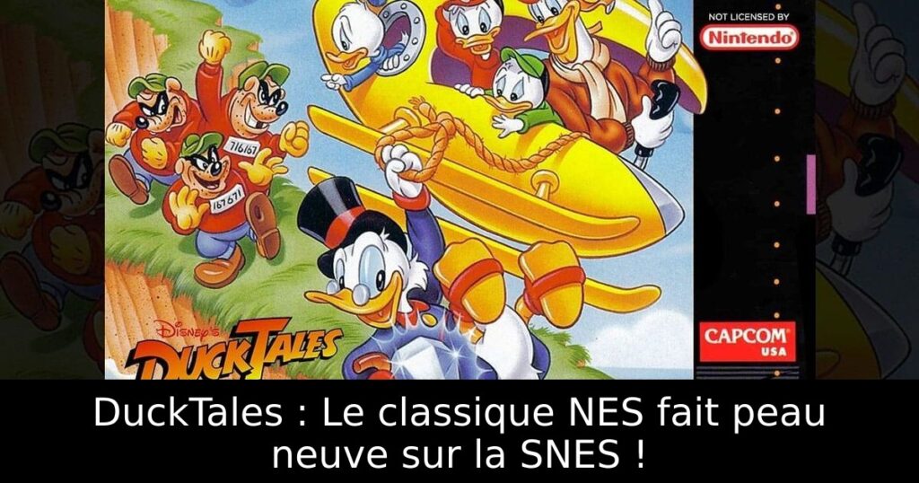 DuckTales : Le classique NES fait peau neuve sur la SNES !