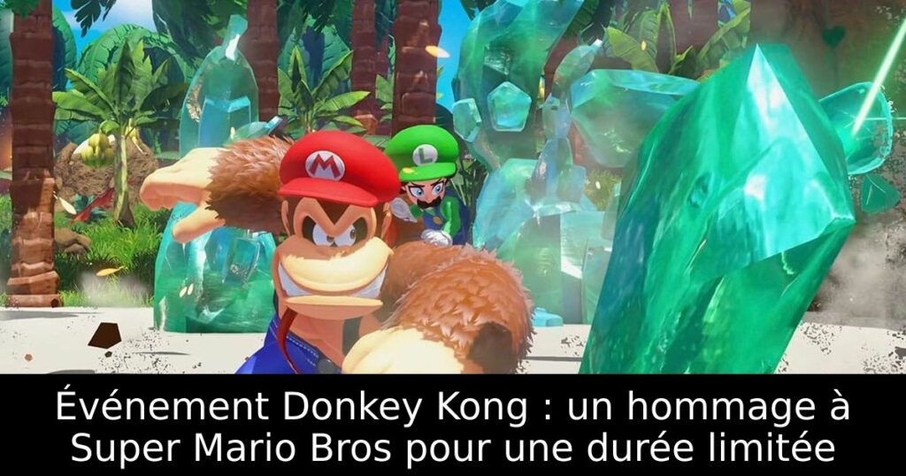 Événement Donkey Kong : un hommage à Super Mario Bros pour une durée limitée