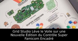 Grid Studio Lève le Voile sur une Nouvelle Édition du Contrôle Super Famicom Encadré