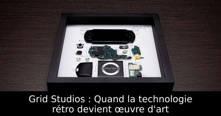 Grid Studios : Quand la technologie rétro devient œuvre d'art