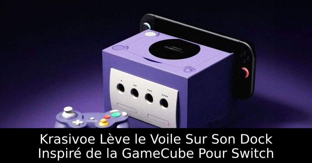 Krasivoe Lève le Voile Sur Son Dock Inspiré de la GameCube Pour Switch