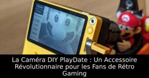 La Caméra DIY PlayDate : Un Accessoire Révolutionnaire pour les Fans de Rétro Gaming