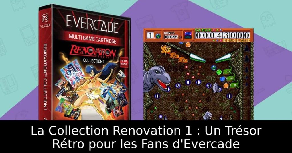 La Collection Renovation 1 : Un Trésor Rétro pour les Fans d'Evercade