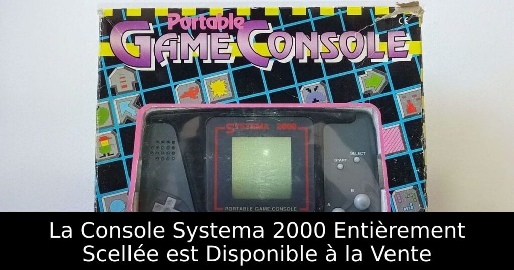 La Console Systema 2000 Entièrement Scellée est Disponible à la Vente