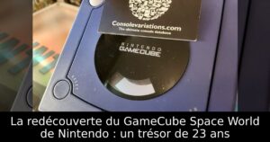 La redécouverte du GameCube Space World de Nintendo : un trésor de 23 ans