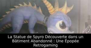 La Statue de Spyro Découverte dans un Bâtiment Abandonné : Une Épopée Retrogaming