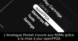 L'Analogue Pocket s'ouvre aux ROMs grâce à la mise à jour openFPGA