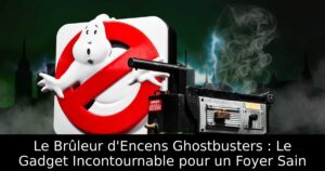 Le Brûleur d'Encens Ghostbusters : Le Gadget Incontournable pour un Foyer Sain
