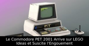Le Commodore PET 2001 Arrive sur LEGO Ideas et Suscite l'Engouement