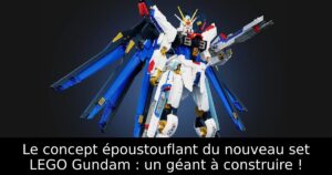 Le concept époustouflant du nouveau set LEGO Gundam : un géant à construire !