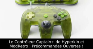 Le Contrôleur Captain+ de Hyperkin et ModRetro : Précommandes Ouvertes !