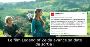 Le film Legend of Zelda avance sa date de sortie !