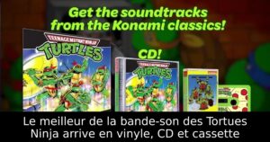 Le meilleur de la bande-son des Tortues Ninja arrive en vinyle, CD et cassette