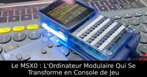 Le MSX0 : L'Ordinateur Modulaire Qui Se Transforme en Console de Jeu