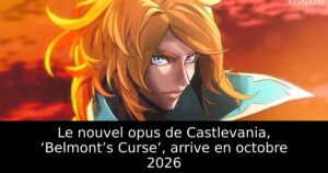 Le nouvel opus de Castlevania, ‘Belmont’s Curse’, arrive en octobre 2026