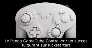 Le Panda GameCube Controller : un succès fulgurant sur Kickstarter!