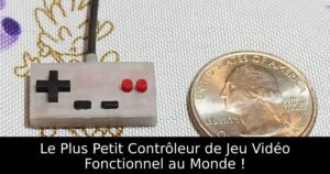 Le Plus Petit Contrôleur de Jeu Vidéo Fonctionnel au Monde !
