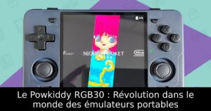 Le Powkiddy RGB30 : Révolution dans le monde des émulateurs portables