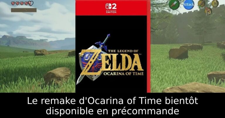Le remake d'Ocarina of Time bientôt disponible en précommande