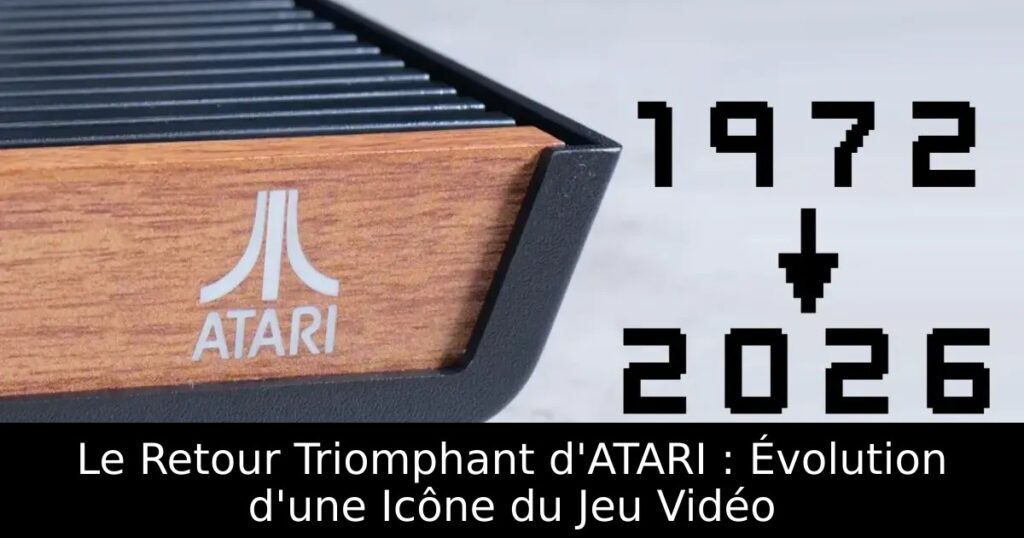 Le Retour Triomphant d'ATARI : Évolution d'une Icône du Jeu Vidéo