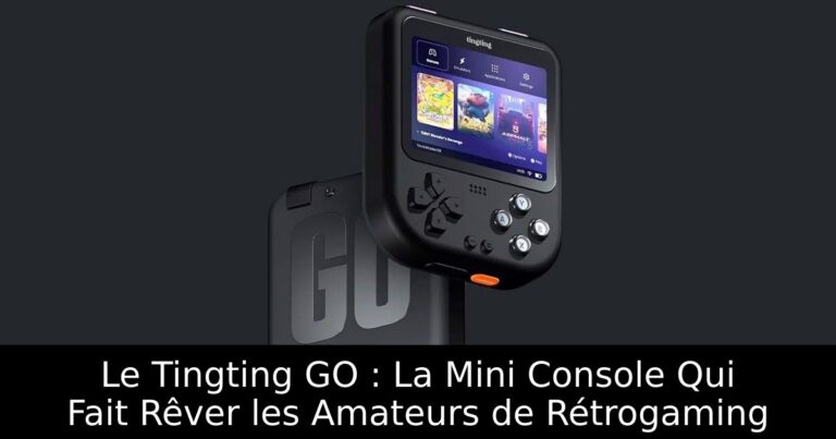 Le Tingting GO : La Mini Console Qui Fait Rêver les Amateurs de Rétrogaming