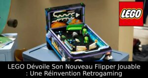 LEGO Dévoile Son Nouveau Flipper Jouable : Une Réinvention Retrogaming